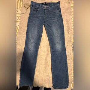 Express Dark Blue Women's Skinny Jeans